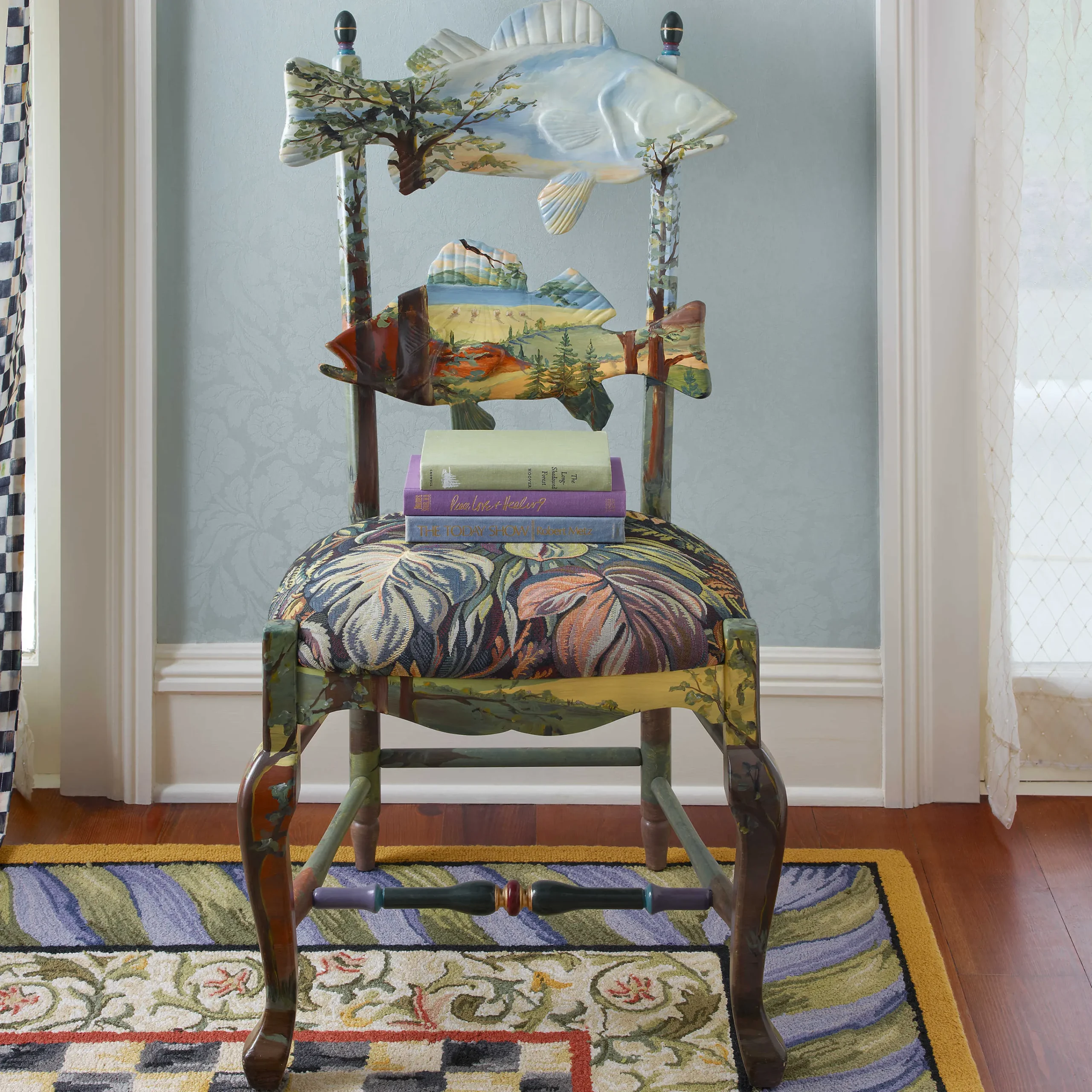 MacKenzie-Childs Forest Fish Chair* Dining Room & Kitchen