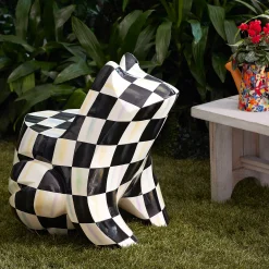 MacKenzie-Childs Frog Garden Seat* Outdoor Decor