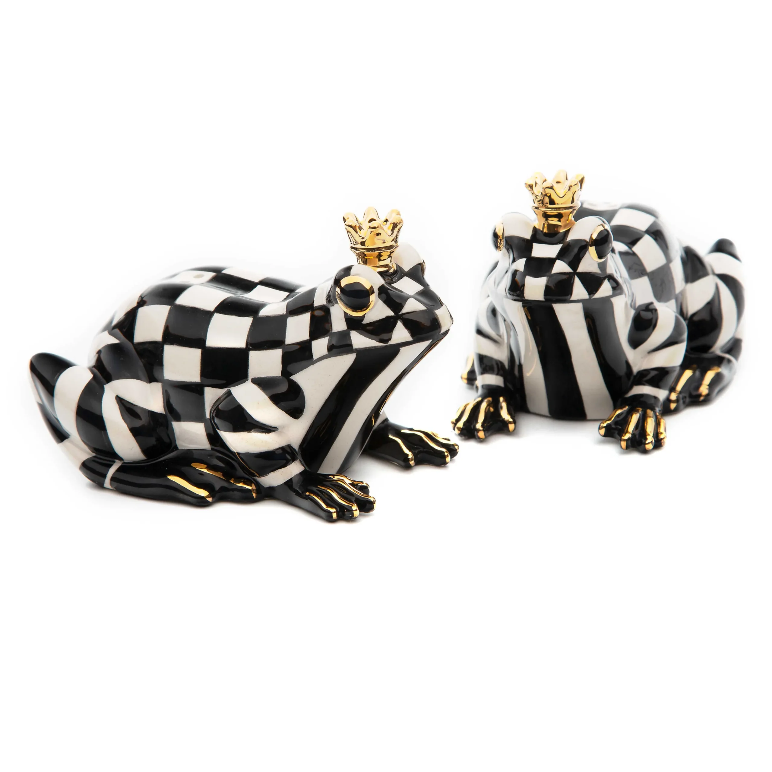 MacKenzie-Childs Frog Salt & Pepper Set* Outdoor Entertaining
