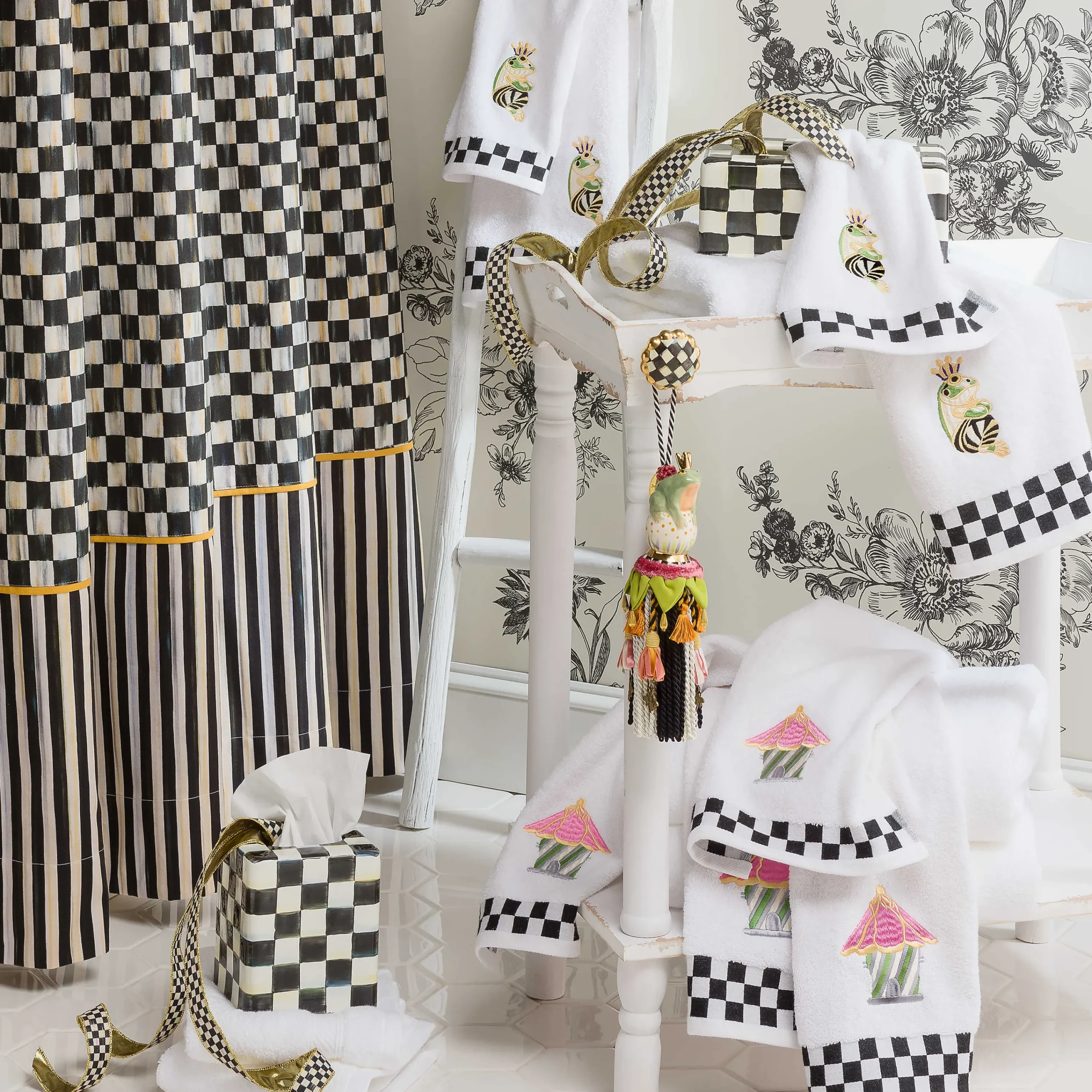 MacKenzie-Childs Frog Tassel* Room Accents