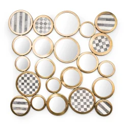 MacKenzie-Childs Golden Rings Wall Mirror* Room Accents