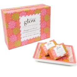 MacKenzie-Childs Grapefruit Twist Bar Soap & Dish Set* Candles & Fragrances