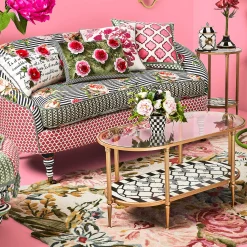 MacKenzie-Childs Hampton Court Pillow* Pillows, Throws, & Cushions