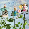 MacKenzie-Childs Happy Bugs Garden Stakes - Set Of 2* Garden Accessories
