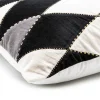 MacKenzie-Childs Harlequin Pillow - Black & White* Pillows, Throws, & Cushions