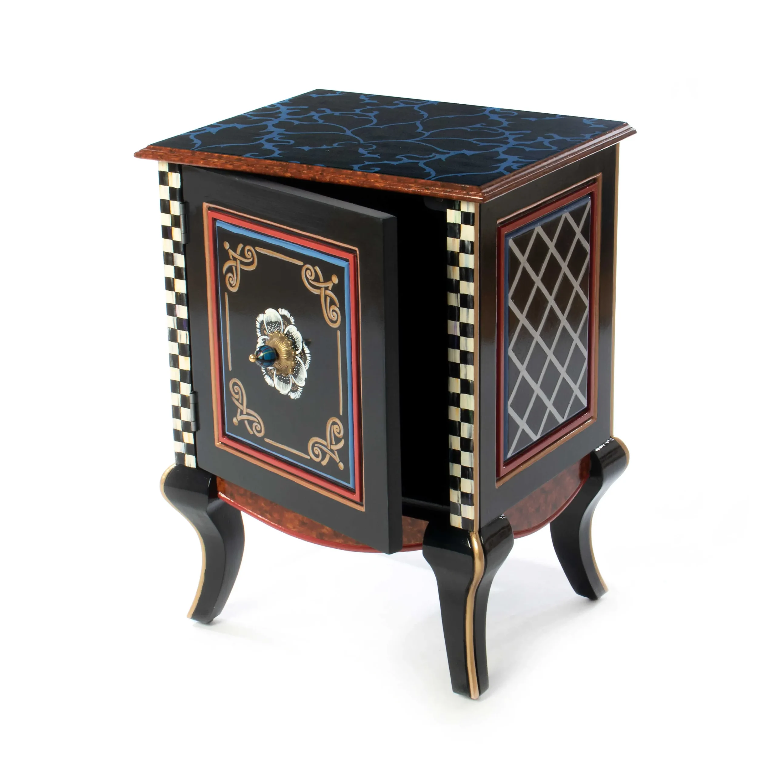 MacKenzie-Childs Helix Accent Cabinet* Storage Furniture