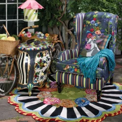 MacKenzie-Childs Hollyhock Birdhouse* Garden Accessories