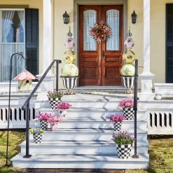 MacKenzie-Childs Hollyhock Birdhouse* Garden Accessories