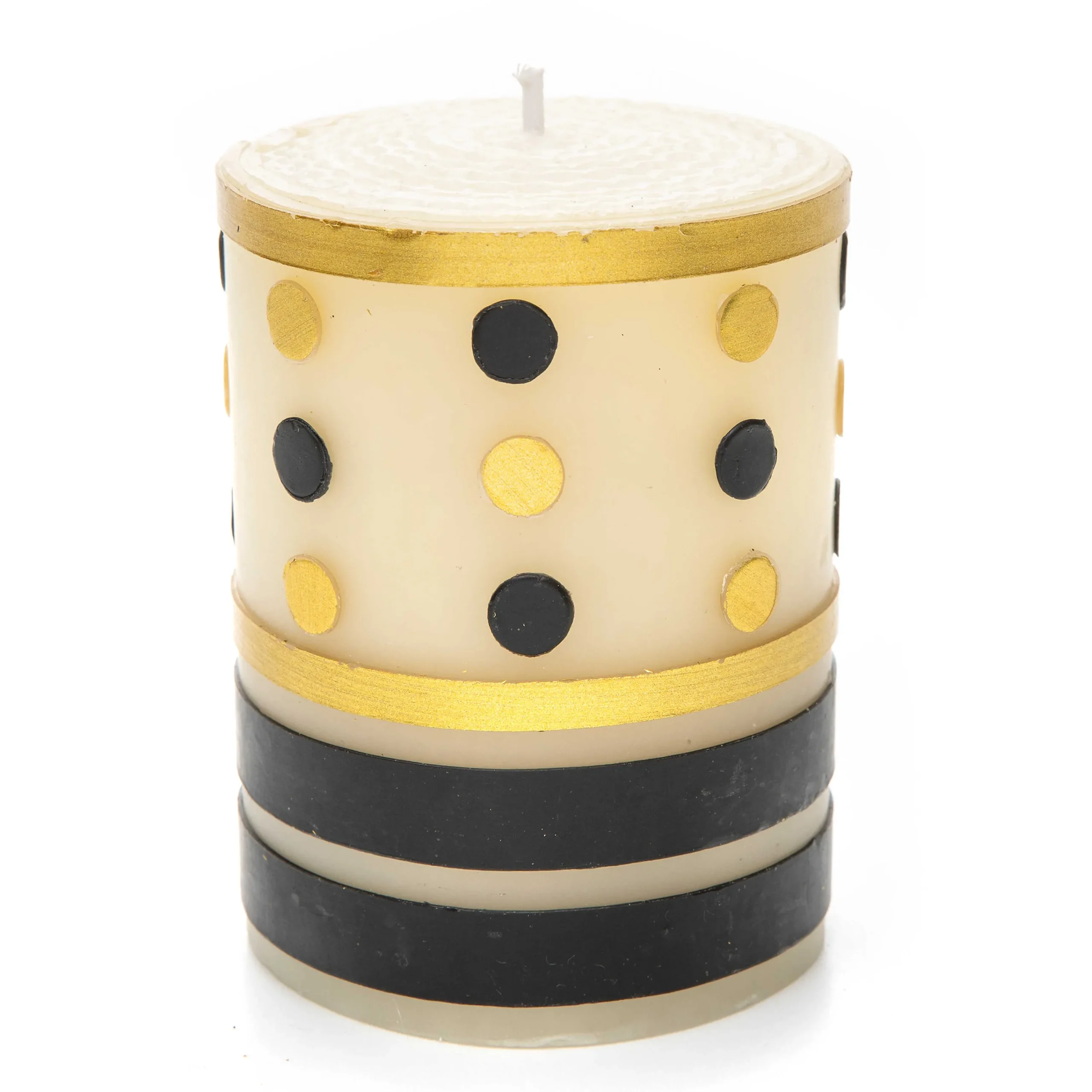 MacKenzie-Childs Jester Pillar Candle - 4"* Candles & Fragrances