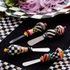 MacKenzie-Childs Jubilee Canape Knives - Set Of 4* Outdoor Entertaining