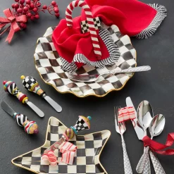 MacKenzie-Childs Jubilee Canape Knives - Set Of 4* Outdoor Entertaining