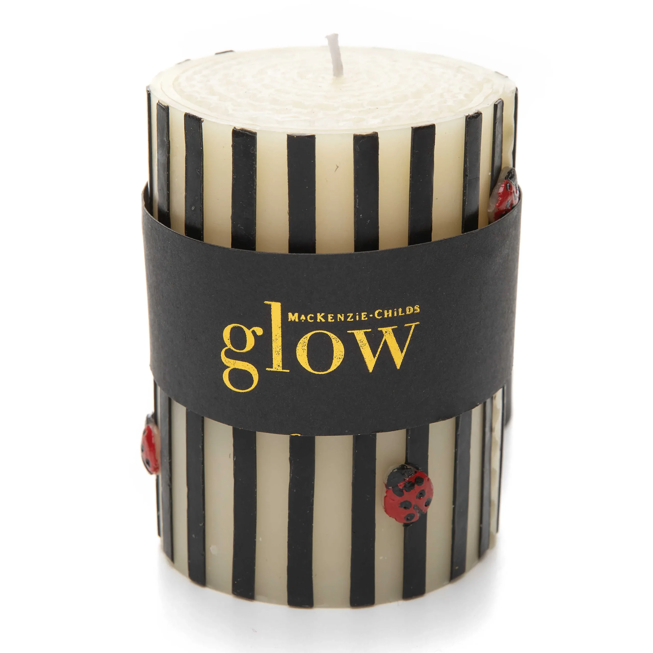 MacKenzie-Childs Ladybug Pillar Candle - 4"* Candles & Fragrances