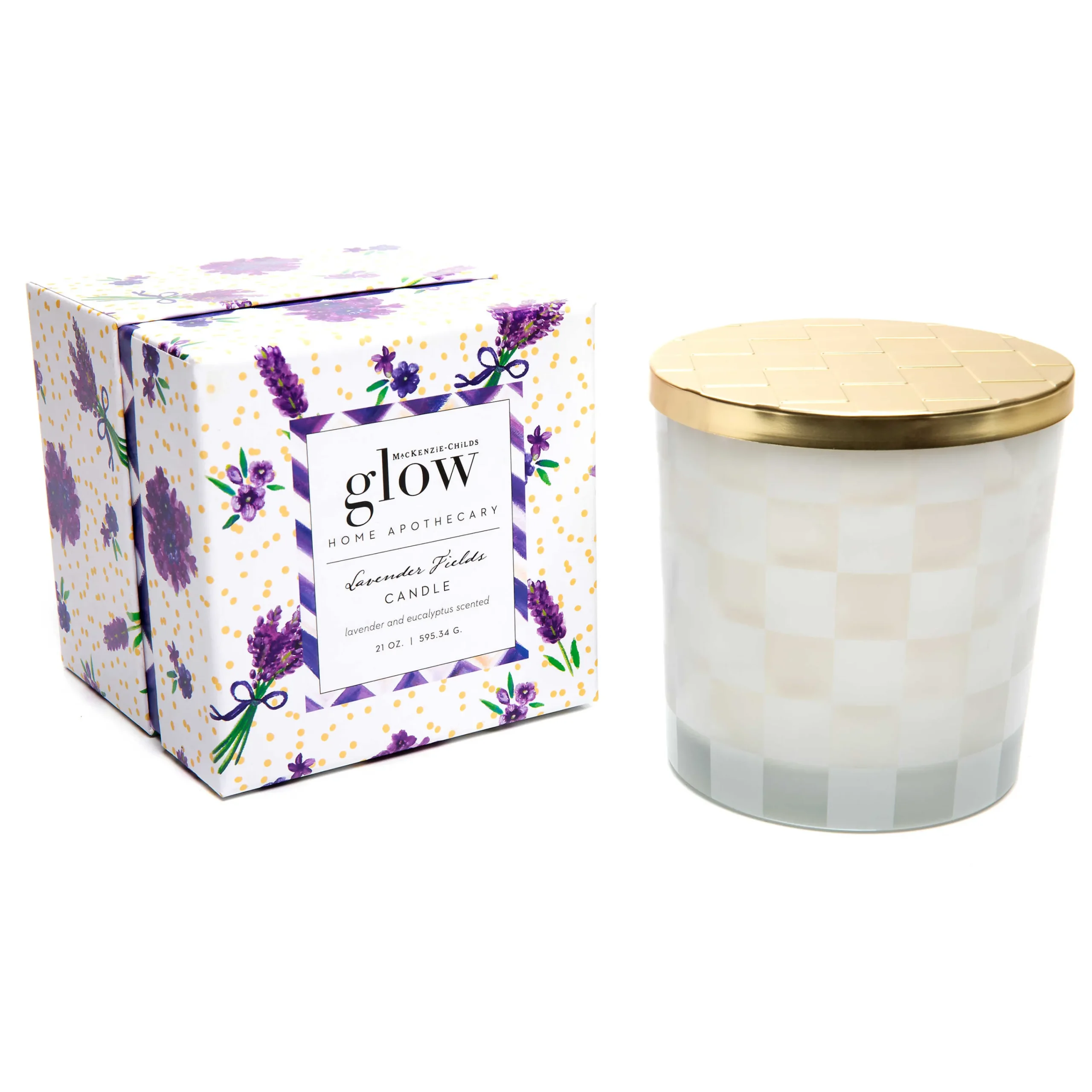 MacKenzie-Childs Lavender Fields Candle - 21 Oz.* Candles & Fragrances
