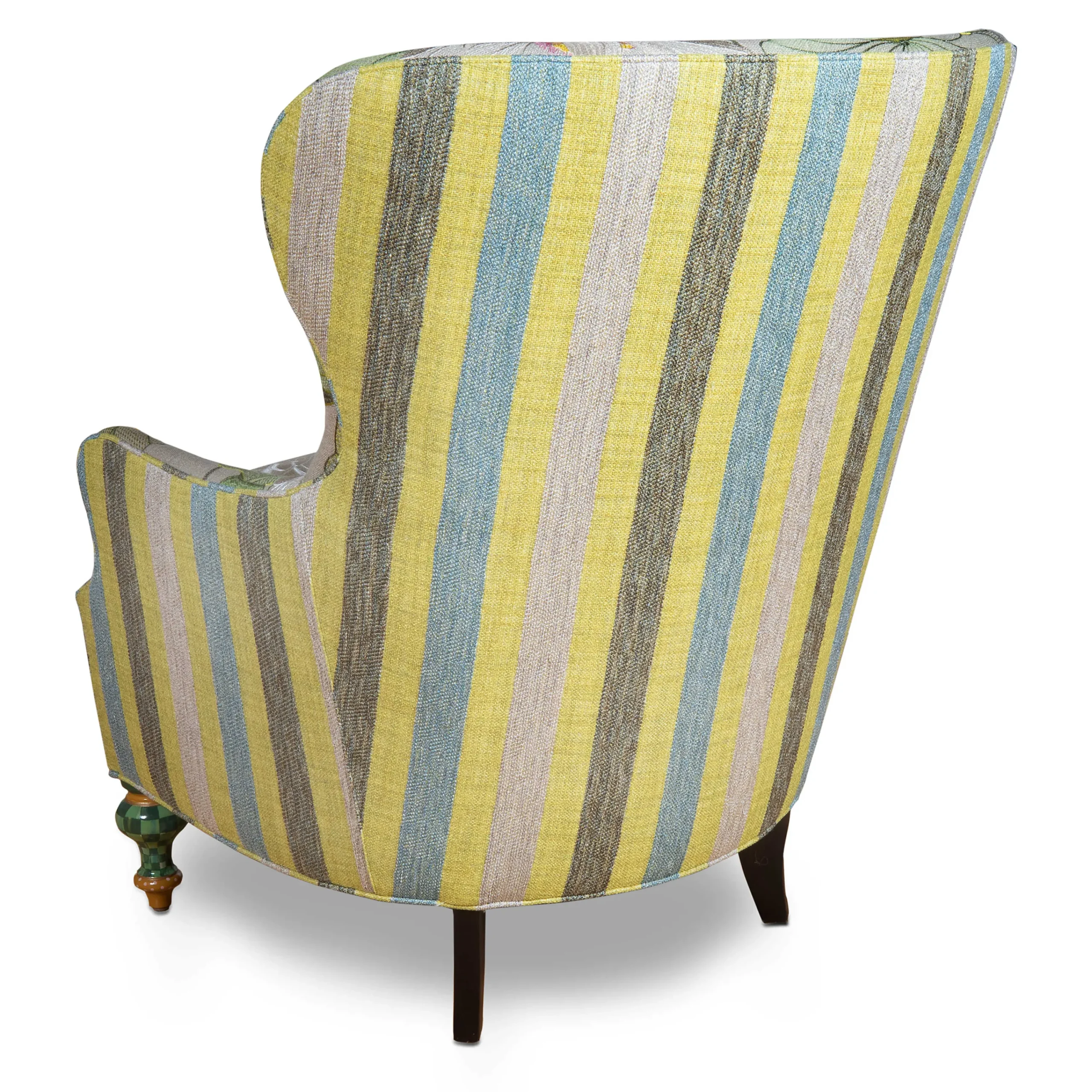 MacKenzie-Childs Lily Pond Wing Chair* Living Room