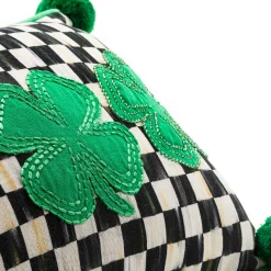 MacKenzie-Childs Lucky Clover Lumbar Pillow* Pillows, Throws, & Cushions