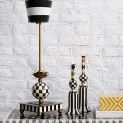 MacKenzie-Childs Marquee Candle Holders - Set Of 2* Candles & Fragrances