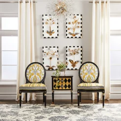 MacKenzie-Childs Marquee Daffodil Wall Art* Room Accents