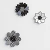 MacKenzie-Childs Marquee Wall Flowers - Set Of 3* Room Accents