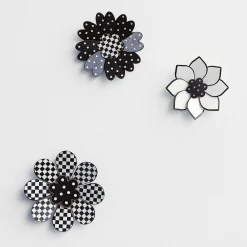 MacKenzie-Childs Marquee Wall Flowers - Set Of 3* Room Accents