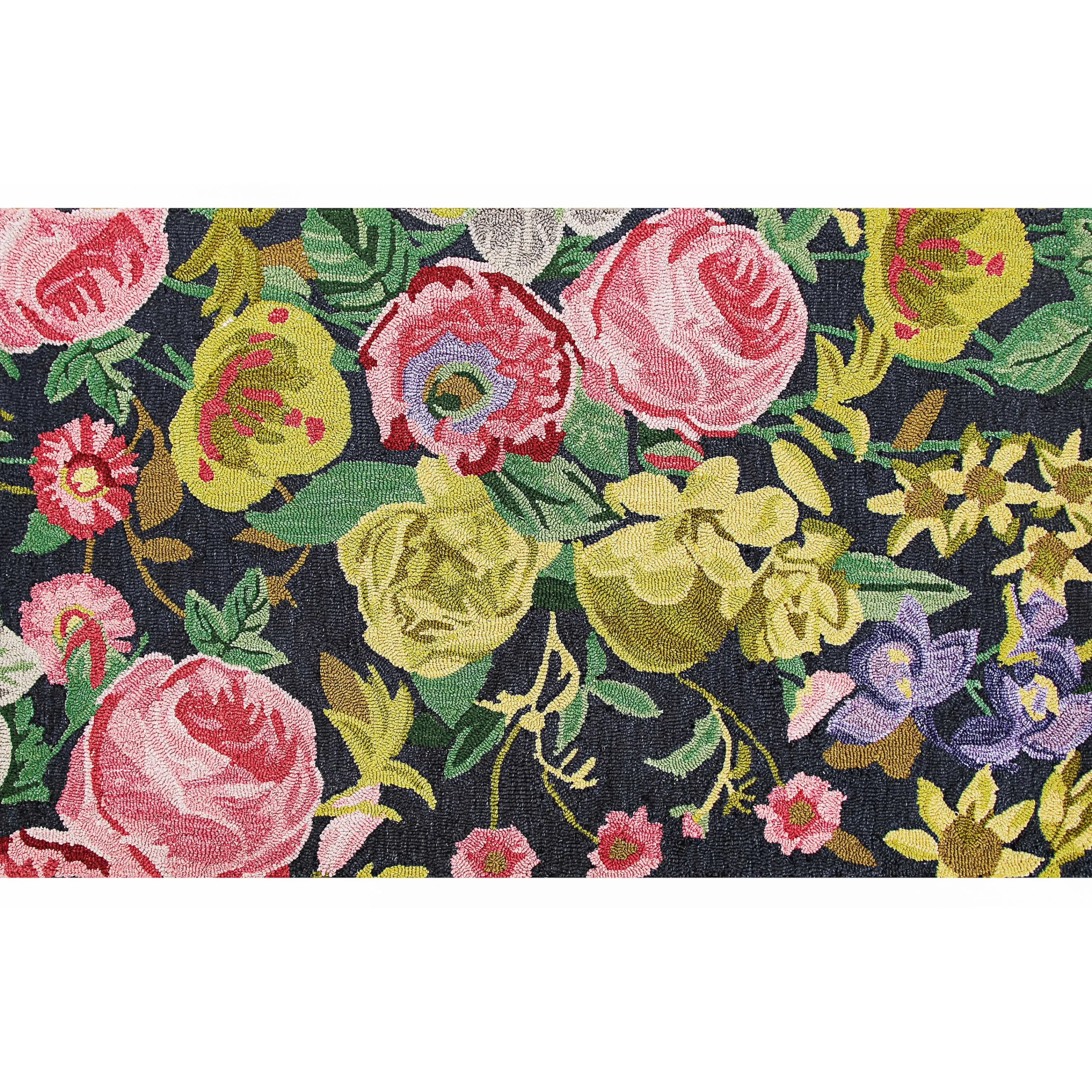 MacKenzie-Childs Midnight Floral Rug - 3' X 5'* Rugs