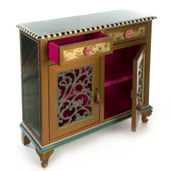 MacKenzie-Childs Moonlight Garden Chest* Storage Furniture