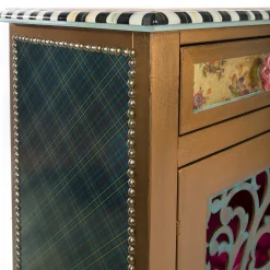 MacKenzie-Childs Moonlight Garden Chest* Storage Furniture