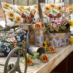 MacKenzie-Childs Moonlight Garden Pillow* Pillows, Throws, & Cushions