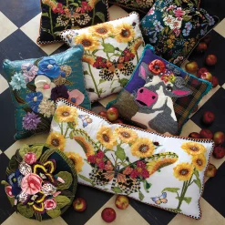 MacKenzie-Childs Moonlight Garden Pillow* Pillows, Throws, & Cushions