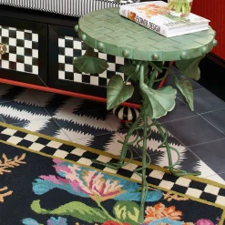 MacKenzie-Childs Morning Glory Accent Table* Outdoor Furniture