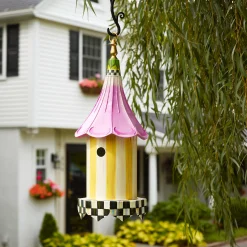 MacKenzie-Childs Morning Glory Birdhouse* Garden Accessories