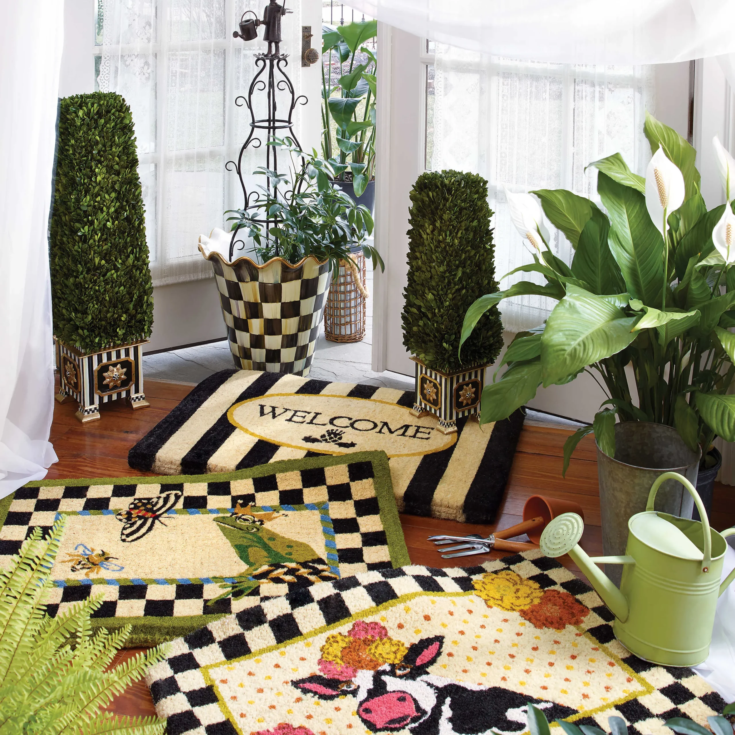 MacKenzie-Childs Mrs. Powers Tuteur* Garden Accessories