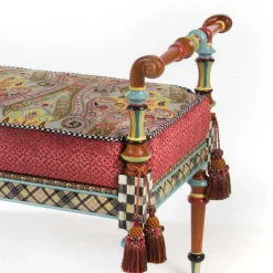 MacKenzie-Childs Musette Bench - 4'* Entryway Furniture