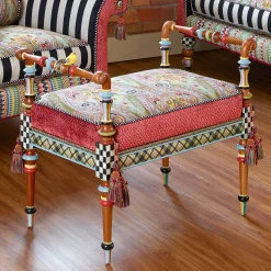 MacKenzie-Childs Musette Bench - 2'* Entryway Furniture