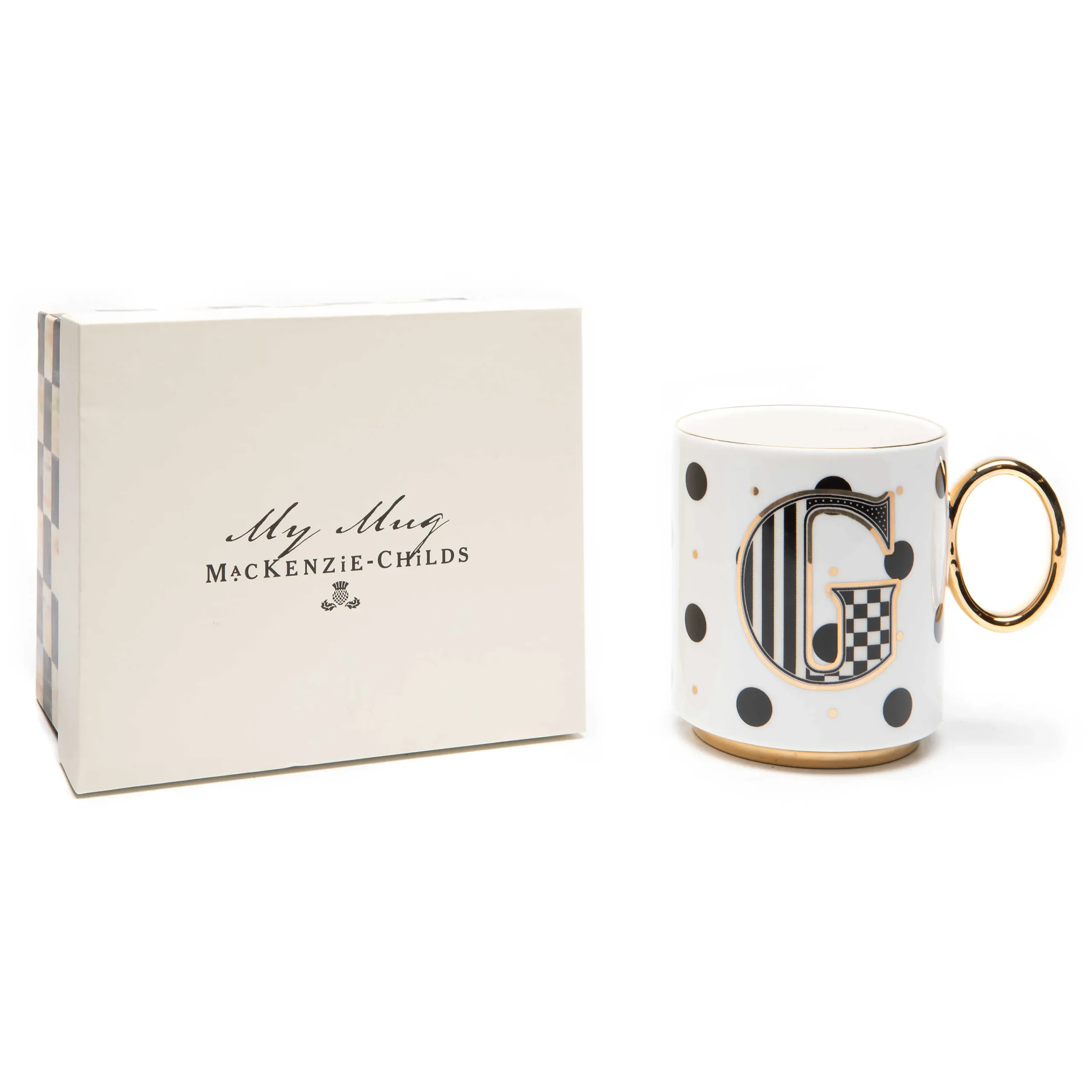 MacKenzie-Childs My Mug - G* Drinkware & Bar