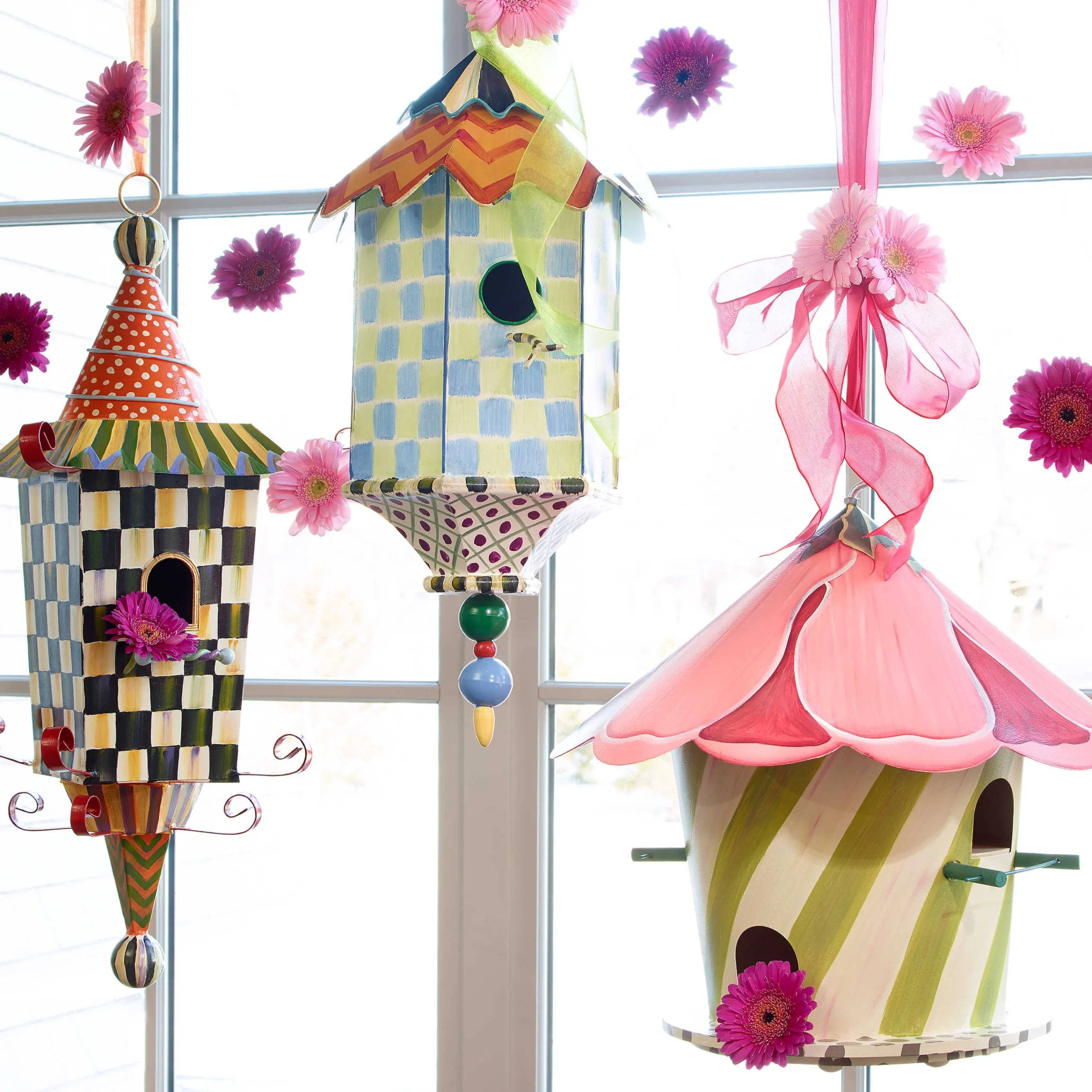 MacKenzie-Childs Pagoda Birdhouse* Garden Accessories