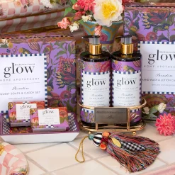 MacKenzie-Childs Paradise Soap & Lotion Caddy Set* Candles & Fragrances