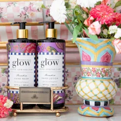 MacKenzie-Childs Paradise Soap & Lotion Caddy Set* Candles & Fragrances