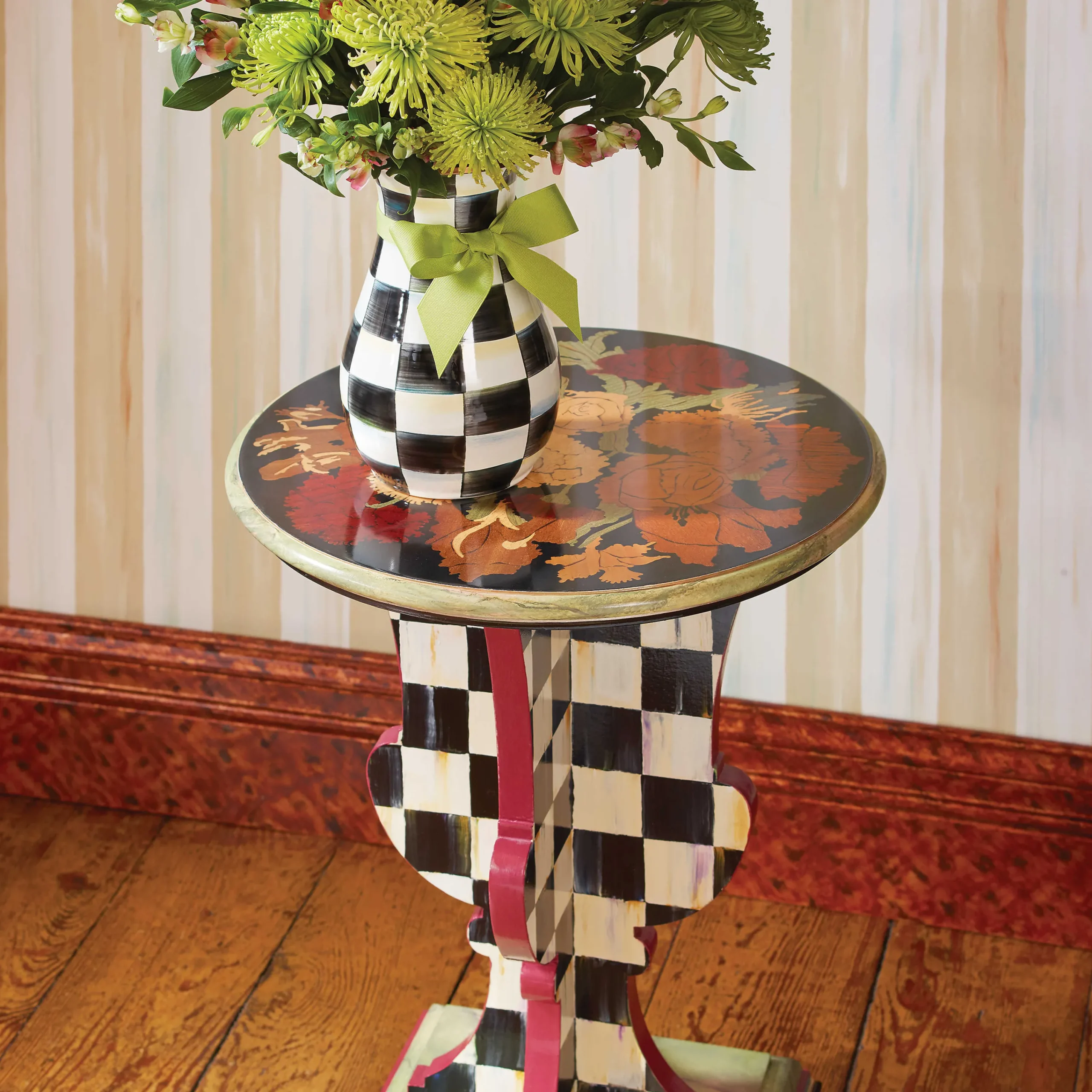 MacKenzie-Childs Parchment Stripe Wallpaper* Room Accents