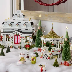 MacKenzie-Childs Patience Brewster Caroler Gazebo Display* Room Accents