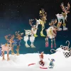 MacKenzie-Childs Patience Brewster Dash Away Cupid Reindeer Figure* Room Accents