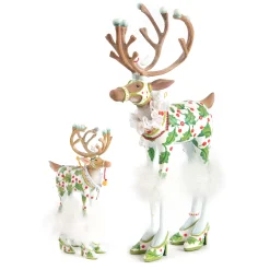 MacKenzie-Childs Patience Brewster Dash Away Vixen Reindeer Figure* Room Accents