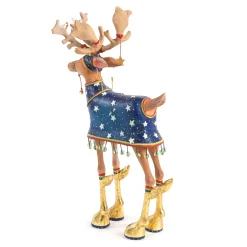 MacKenzie-Childs Patience Brewster Dash Away Comet Reindeer Figure* Room Accents