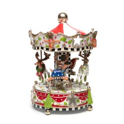 MacKenzie-Childs Patience Brewster Dash Away Carousel* Room Accents