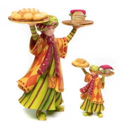 MacKenzie-Childs Patience Brewster Mini Nativity Breadbaker* Room Accents