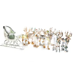 MacKenzie-Childs Patience Brewster Moonbeam Comet Reindeer Figure* Room Accents