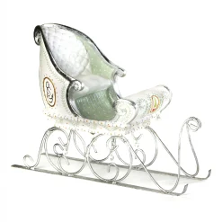 MacKenzie-Childs Patience Brewster Moonbeam Sleigh Figure* Room Accents