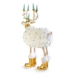 MacKenzie-Childs Patience Brewster Moonbeam Blitzen Reindeer Figure* Room Accents