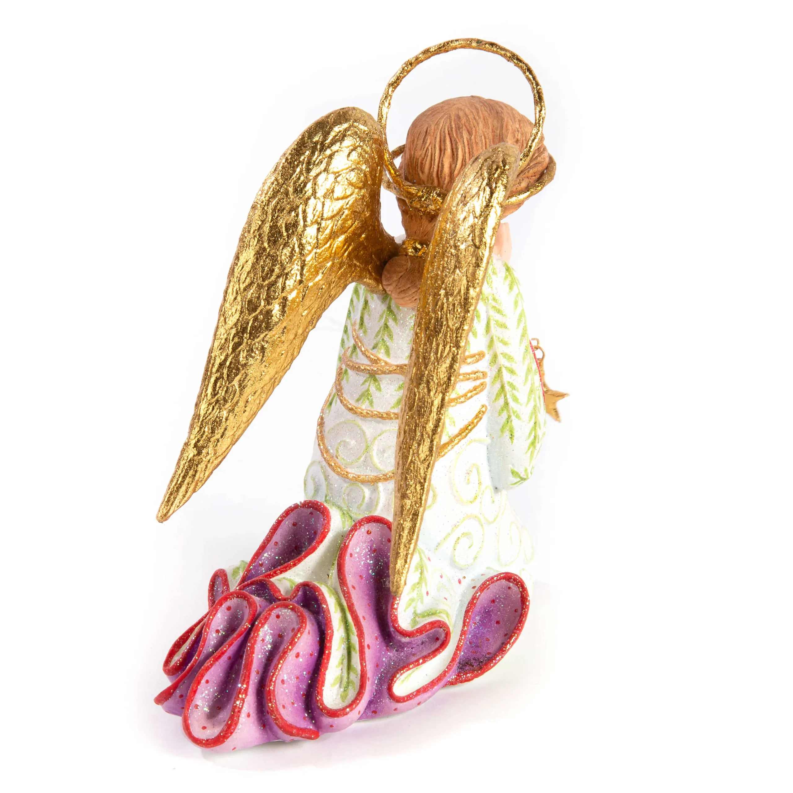 MacKenzie-Childs Patience Brewster Nativity Praying Angel Figure* Room Accents