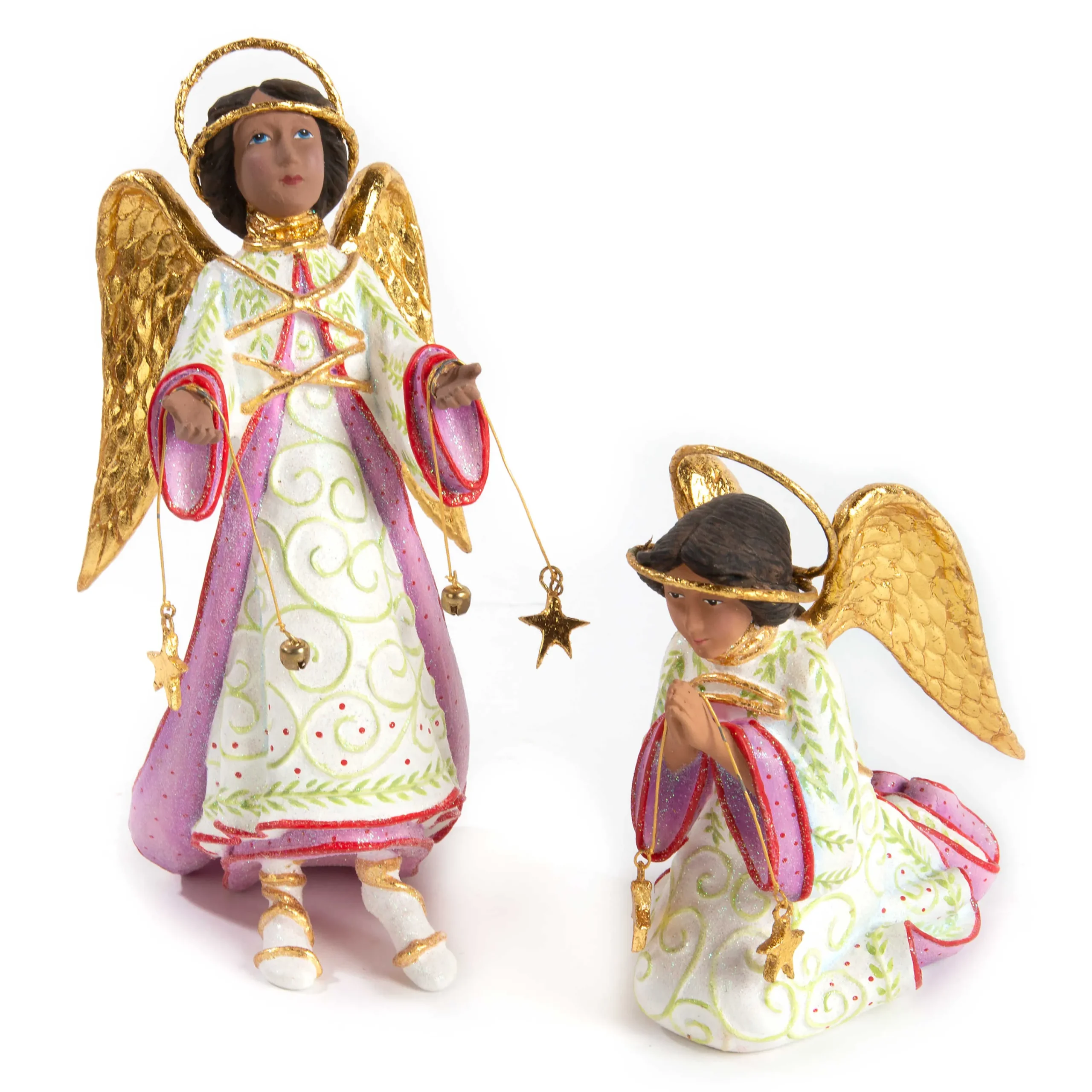 MacKenzie-Childs Patience Brewster Nativity World Rejoicing Angel Figure* Room Accents