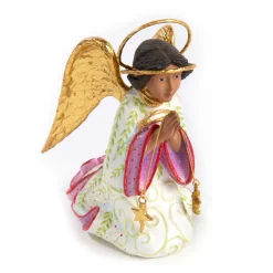 MacKenzie-Childs Patience Brewster Nativity World Praying Angel Figure* Room Accents